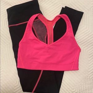 VS Gym Set Knockout Pant & Player Sports Bra